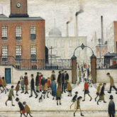 Laurence Stephen Lowry, At the Mill Gate, 1945
